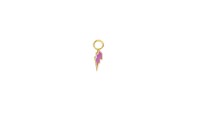 Colgante rayo morado 8mm