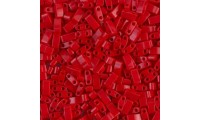 Half tila 5mm. Opaque Red