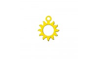 Colgante sol 12 mm plata...
