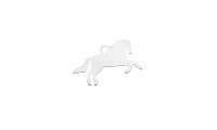 Colgante mini caballo 10 mm...