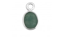 Colgante oval cuarzo...