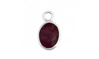 Colgante oval cuarzo...