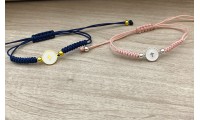 Kit pulsera cruz esmalte en...