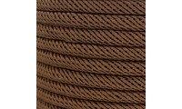 Cordón Milan 3 mm. Marrón...