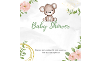 Tarjeta con diseño Baby...