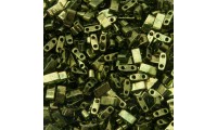 Half tila 5mm. Olive Green...