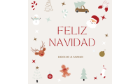 Tarjeta con diseño navidad...