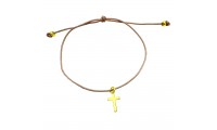Kit pulsera cruz en plata...