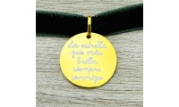 Medalla estrella para ramo...
