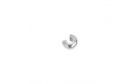 Cubre chafa de 5mm. Baño plata