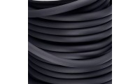 Cordón de caucho de 5mm. Negro