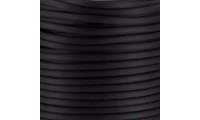 Cordón de caucho de 4mm. Negro