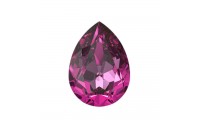 Cabuchón 14x10mm. Dark Rose