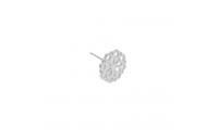 Pendiente rosetón 8,5 mm