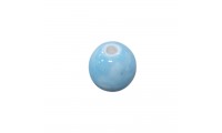 Bola cerámica de 12mm. Azul...