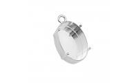 Bisel colgante oval para...