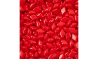 GEMDUO 8x5mm.  Opaque Red