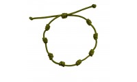 Pulsera macramé de nudos...