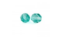 Bola facetada 4mm. Blue Zircon