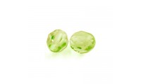 Bola facetada 4mm. Olivine