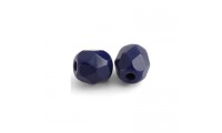 Bola facetada 4mm. Blue Navy