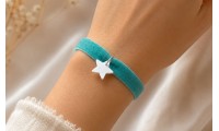 Kit pulsera Estrella. Plata...