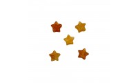 Cuentas estrella topaz 6 mm.