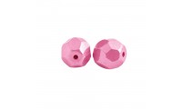 Bola Facetada 8mm. Pastel Pink