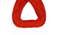 Cordón paracaidista 4 mm. Rojo