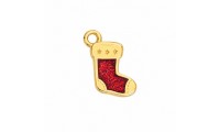Colgante bota de Navidad...