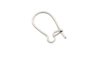 Gancho hippy cerrado. Plata...