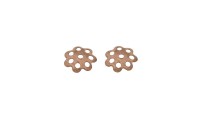 Casquilla flor 5 mm. Cobre