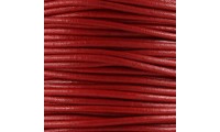 Cuero alta calidad 2mm. Rojo