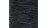 Cordón macramé de 0,8mm. Negro