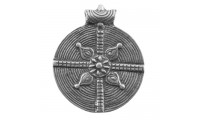 Colgante étnico con anilla