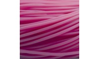Caucho hueco 2 mm. Rosa