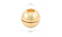 Broche bola imán para...