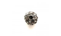 Bola de 8mm. con strass.Jet...