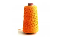 Cordón rayón. Naranja flúor