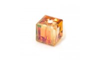Cubo 4mm. Crystal Copper
