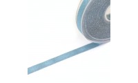 Cinta Lame 10 mm. Azul plata