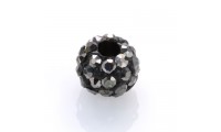 Bola 10 mm. con strass. Jet...