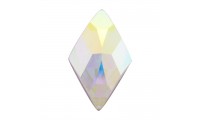 Rhombus FB 13x8mm. Crystal AB
