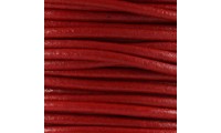 Cuero alta calidad 4,5mm. Rojo
