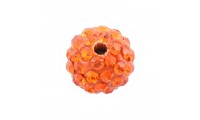 Bola 10mm con strass. Hyacinth
