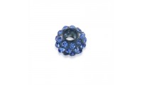 Bola 10mm con strass. Shappire