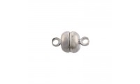 Cierre imán 12x7mm. Plata...