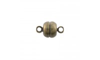 Cierre imán 12x7mm. Oro viejo