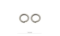 Anilla abierta 7x1mm. Plata...