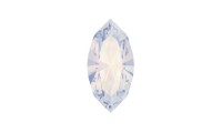 Navette 15x7mm. White Opal